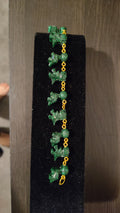 Green dino bracelet
