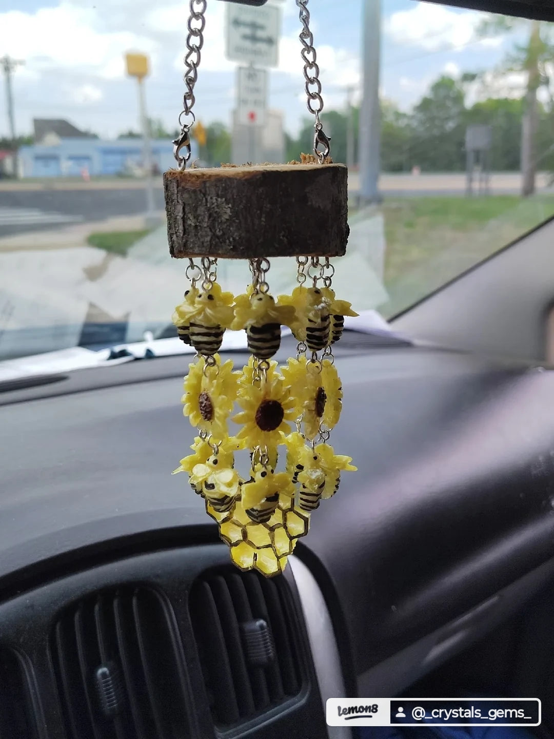 Sunflower Honeybee Chime