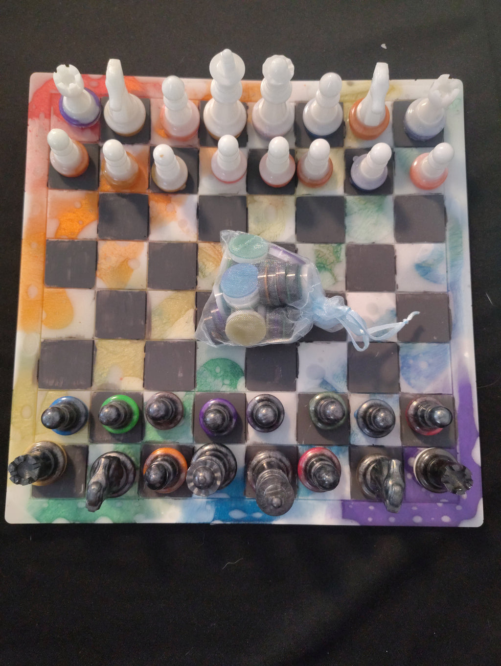 Rainbow Chess set