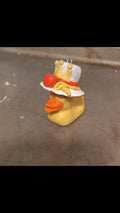 Lucifer duck keychain